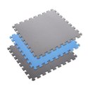 ONE FITNESS MP10 MATA PUZZLE MULTIPACK BLUE-GREY 9 ELEMENTÓW 10MM ONE FITNESS