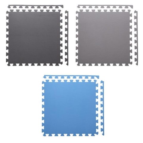 ONE FITNESS MP10 MATA PUZZLE MULTIPACK BLUE-GREY 9 ELEMENTÓW 10MM ONE FITNESS