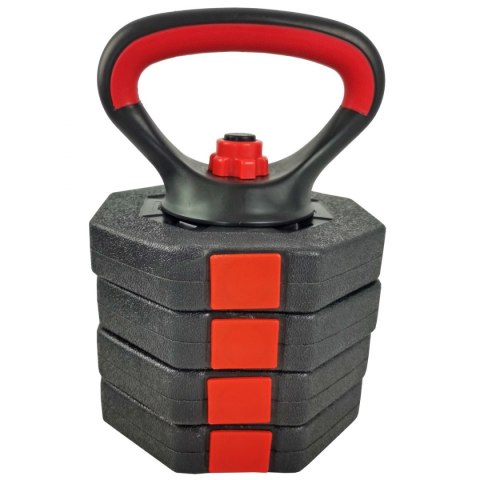 HANTLA KOMPOZYTOWA KETTLEBELL 10KG (4x2,5KG) EB FIT
