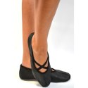 BALETKI CZARNE Z GUMKĄ R.36