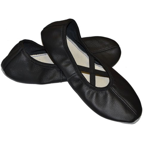 BALETKI CZARNE Z GUMKĄ R.38