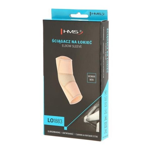 HMS LO1883 ŚCIĄGACZ NA ŁOKIEĆ BEŻOWY ROZM.M HMS