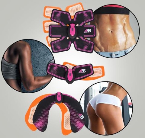 HMS ABS MASTER PRO MULTI SET ELEKTROSTYMULATOR MIĘŚNI NN HMS