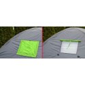 Namiot turystyczny 4 osobowy Cool czarno-zielony Enero Camp