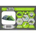 Namiot turystyczny 4 osobowy Cool czarno-zielony Enero Camp