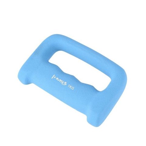 HMS CK10 KASTET LIGHT BLUE CIĘŻAREK ŻELIWNY POKRYTY NEOPRENEM 1.0 KG HMS