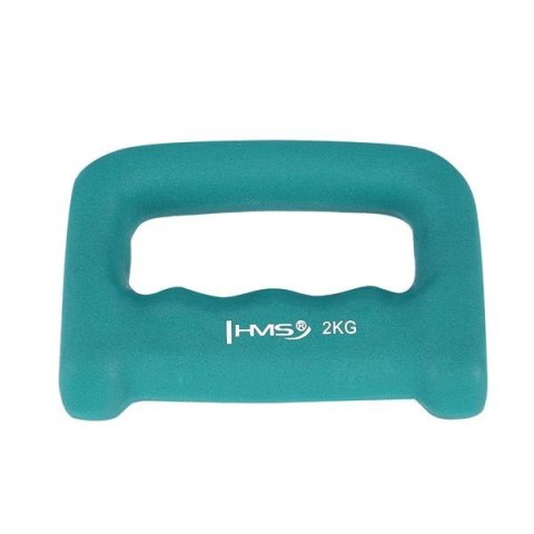 HMS CK20 KASTET TURQUOISE CIĘŻAREK ŻELIWNY POKRYTY NEOPRENEM 2.0 KG HMS