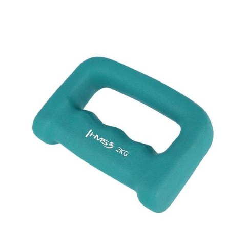 HMS CK20 KASTET TURQUOISE CIĘŻAREK ŻELIWNY POKRYTY NEOPRENEM 2.0 KG HMS