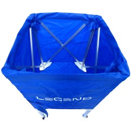Wózek na piłki aluminiowy kosz składany Parasol Legend