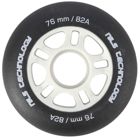 NILS EXTREME PU 76x24 82A CZARNE MATOWE KÓŁKA (4 szt.) NILS EXTREME