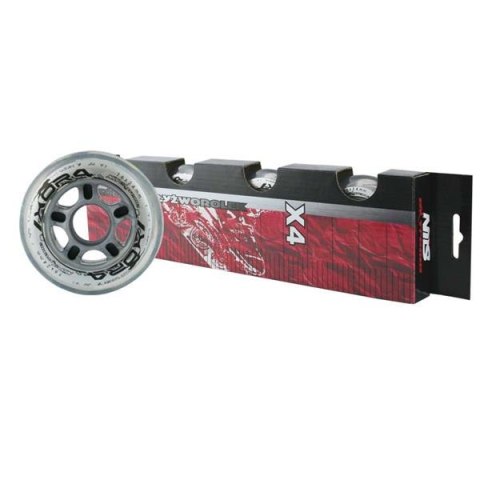 NILS EXTREME PU 76x24 82A PRZEZROCZYSTE KÓŁKA (4 szt.) NILS EXTREME