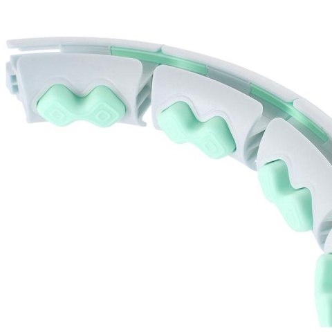 HMS HHW06 HULA HOP GREEN Z WYPUSTKAMI I OBCIĄŻNIKIEM + LICZNIK HMS