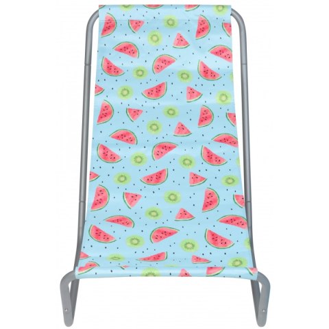 LEŻAK OGRODOWO - PLAŻOWY SKŁADANY I TORBA FRUIT MELON