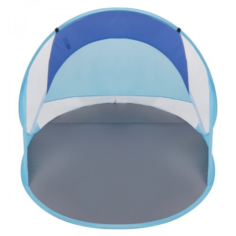 NAMIOT PARAWAN PLAŻOWY SAMOROZKŁADAJĄCY 190X120X90/70CM NIEBIESKI POP-UP