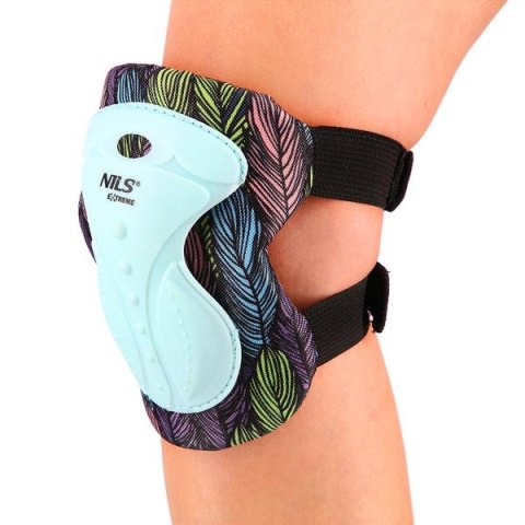 NILS EXTREME H727 NIEBIESKIE ROZM. L ZESTAW OCHRANIACZY NILS EXTREME