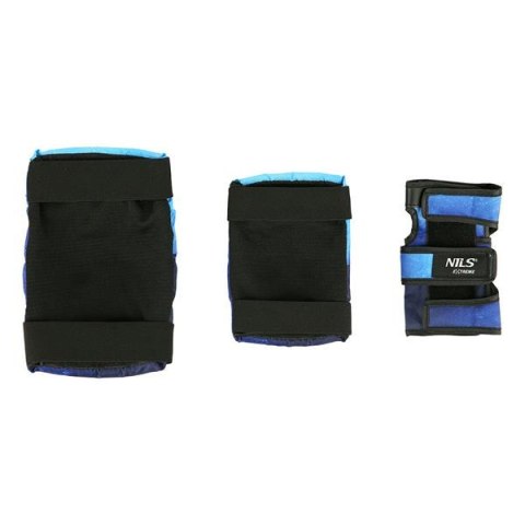 NILS EXTREME H734 NIEBIESKIE ROZM. L ZESTAW OCHRANIACZY NILS EXTREME