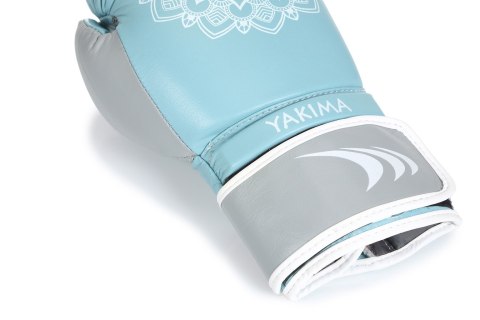 Rękawice kobiece MANDALA BLUE/GREY