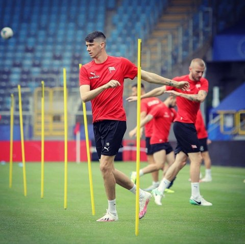 Tyczka treningowa i slalomowa 170 cm tyczki