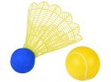 Zestaw badminton tenis piankowa piłka lotka SP0700