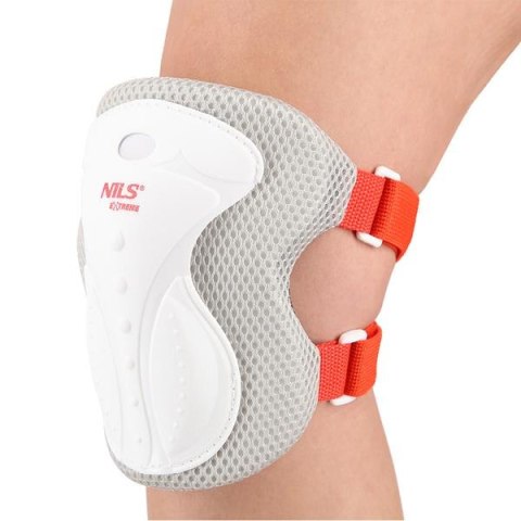 NILS EXTREME H8334 BIAŁE ROZM. L ZESTAW OCHRANIACZY NILS EXTREME