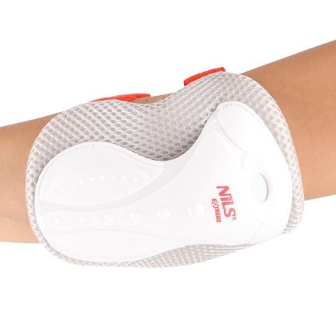 NILS EXTREME H8334 BIAŁE ROZM. L ZESTAW OCHRANIACZY NILS EXTREME