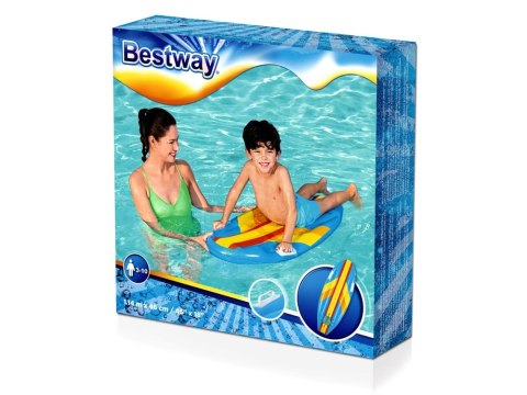 Bestway Dmuchana deska do pływania Surfingowa POMARAŃCZOWA 42046
