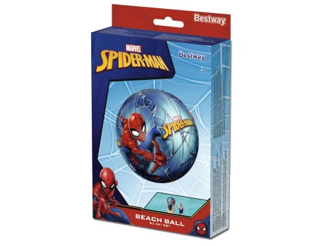 Bestway Dmuchana piłka plażowa Marvel SPIDERMAN 98002
