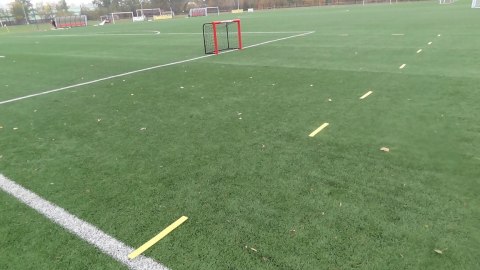 Znaczniki pola płaskie - pasy żółte - czerwone - pomarańczowe