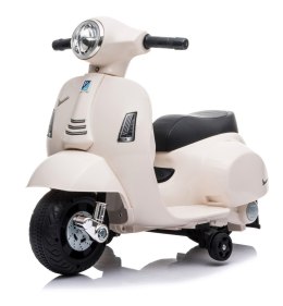 Jeździk akumulatorowy Scooter Vespa biały