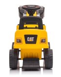 Jeździk pchacz chodzik dla dziecka ŁADOWARKA CAT licencjonowany żółty, 50(73)x28x42(46)cm