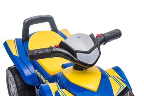 Jeździk pchacz chodzik na roczek dla dzieci Quad Good Year niebieski