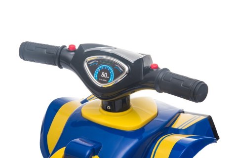 Jeździk pchacz chodzik na roczek dla dzieci Quad Good Year niebieski