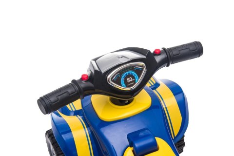 Jeździk pchacz chodzik na roczek dla dzieci Quad Good Year niebieski