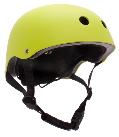 Kask rowerowy dla dzieci TRACKER - Love 2 RIDE, rozm. S, 50-54 cm z lampką LED i klipsem magnetycznym Lime