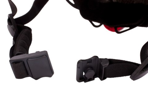 Kask rowerowy dla dzieci TRACKER - Love 2 RIDE, rozm. S, 50-54 cm z lampką LED i klipsem magnetycznym Lime