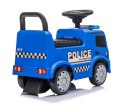Pojazd jeździk dla dziecka na roczek, pchacz Mercedes Antos Policja dźwięki niebieski