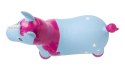 Skoczek gumowy dla dzieci JEDNOROŻEC 60 cm niebieski & róż do skakania z pompką