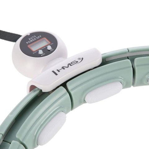 HMS HHM15 HULA HOP GREEN Z MAGNESEM I OBCIĄŻNIKIEM + LICZNIK HMS