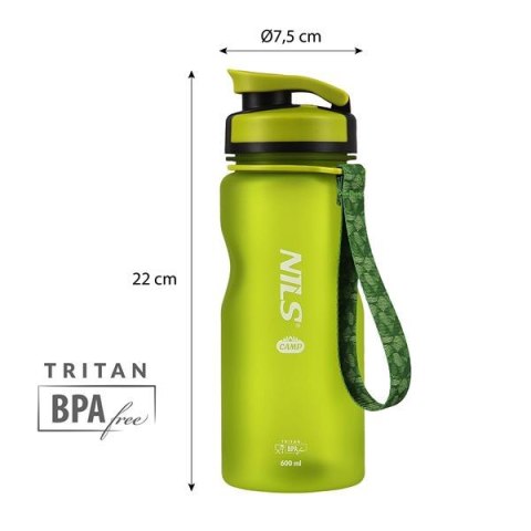 NILS CAMP NC1740 ZIELONA BUTELKA TRITANOWA NILS CAMP