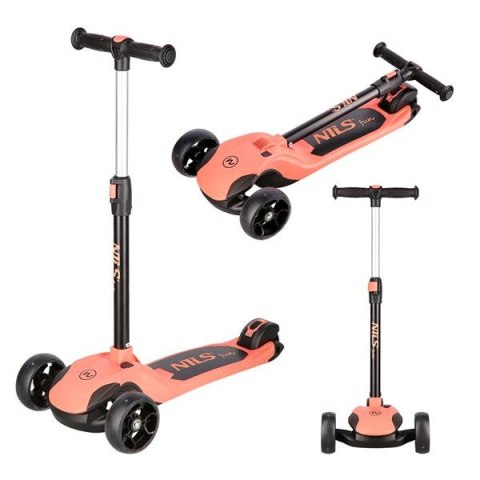 NILS FUN HLB122 LED PINK HULAJNOGA DZIECIĘCA NILS FUN