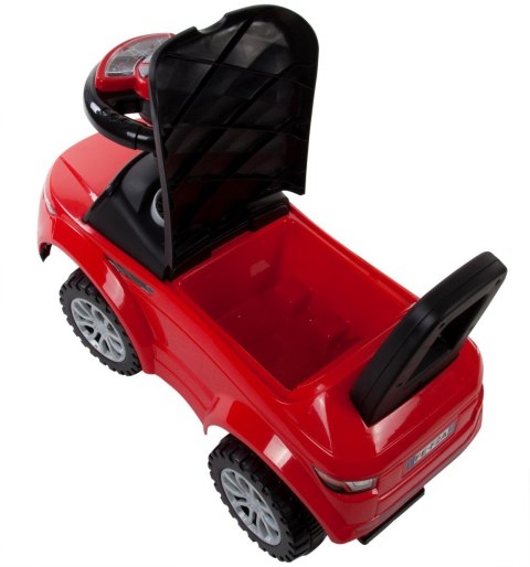 Jeździk pchacz chodzik dla dziecka (12m+) na roczek - czerwony