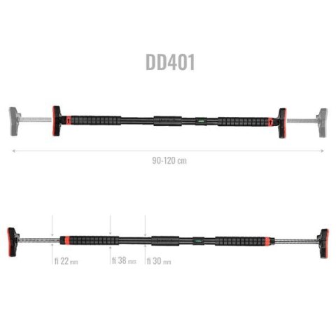 HMS DD401 DRĄŻEK ROZPOROWY Z POZIOMICĄ 98-130 CM HMS