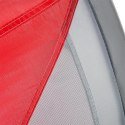NILS NC3142 CZERWONO-SZARY NAMIOT PLAŻOWY SAMOROZKŁADAJĄCY PODŁOGA NILS