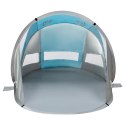 NILS NC3143 NIEBIESKI NAMIOT PLAŻOWY SAMOROZKŁADAJĄCY PODŁOGA NILS