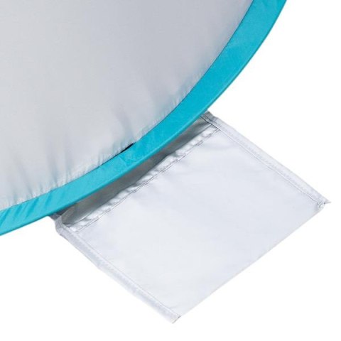 NILS NC3173 SZARO-TURKUSOWY NAMIOT PLAŻOWY SAMOROZKŁADAJĄCY PODŁOGA NILS