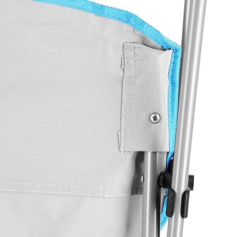 NILS CAMP NC3087 SZARE KRZESŁO TURYSTYCZNE Z DASZKIEM NILS CAMP