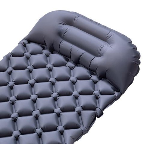 NILS CAMP NC4006 SZARY MATA TURYSTYCZNA Z POMPKĄ NILS CAMP