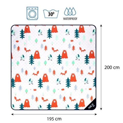 NILS NC8028 LAS KOC PIKNIKOWY 195X200 CM NILS CAMP