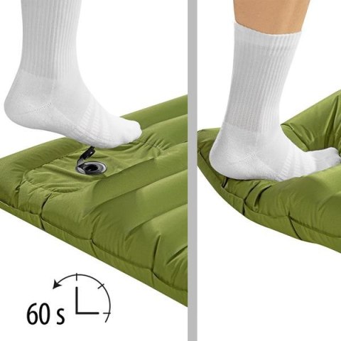 NILS CAMP NC4101 ZIELONA MATA Z WBUDOWANĄ POMPKĄ NILS CAMP