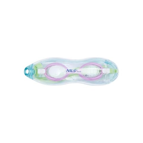 NILS AQUA NQG700AF ZIELONY/ FIOLETOWY JUNIOR OKULARKI NILS AQUA